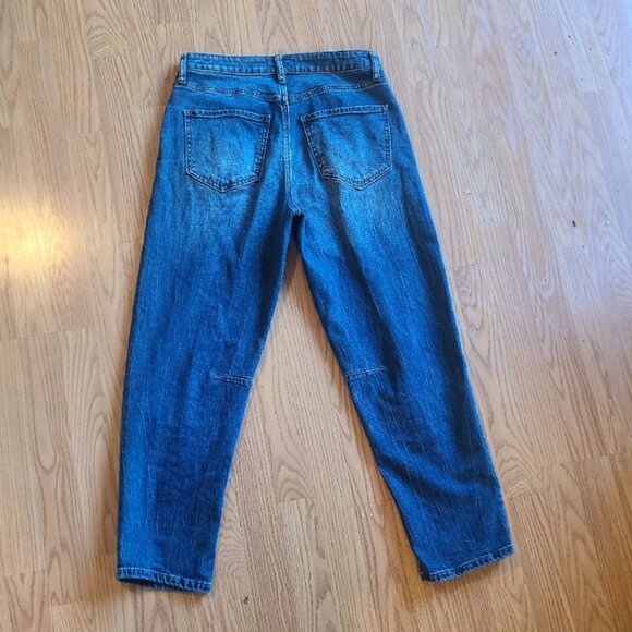 KUT FROM THE KLOTH ASHLEY SLOUCHY BARREL JEANS ANKLE HIGH RISE DENIM sz 2 - Picture 4 of 7